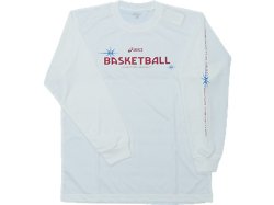 画像1: ASICS　バスケット長袖Tシャツ